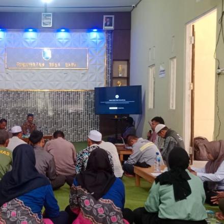 PEMBENTUKAN KOPERASI DESA MERAH PUTIH BARU KECAMATAN MATARAMAN
